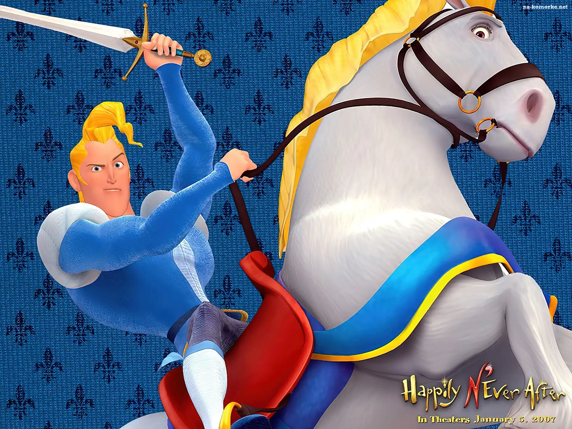 Happy Wkręt, rycerz, Happily NEver After, koń