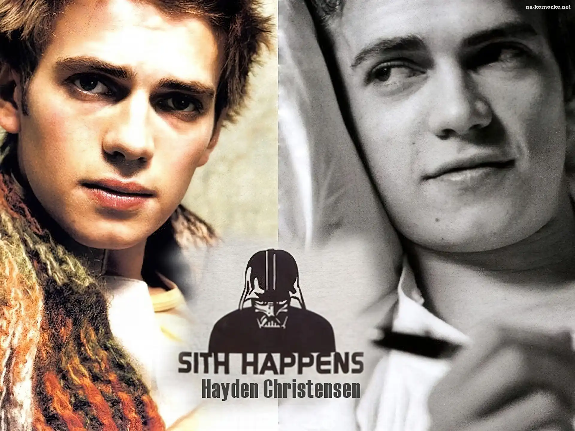 Hayden Christensen, twarz, blond włosy
