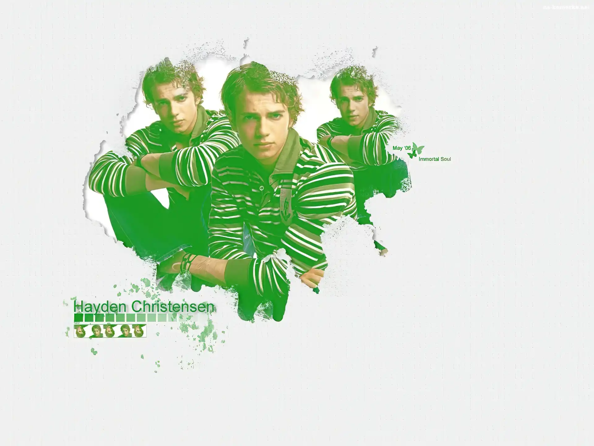Hayden Christensen, pasiasta bluza