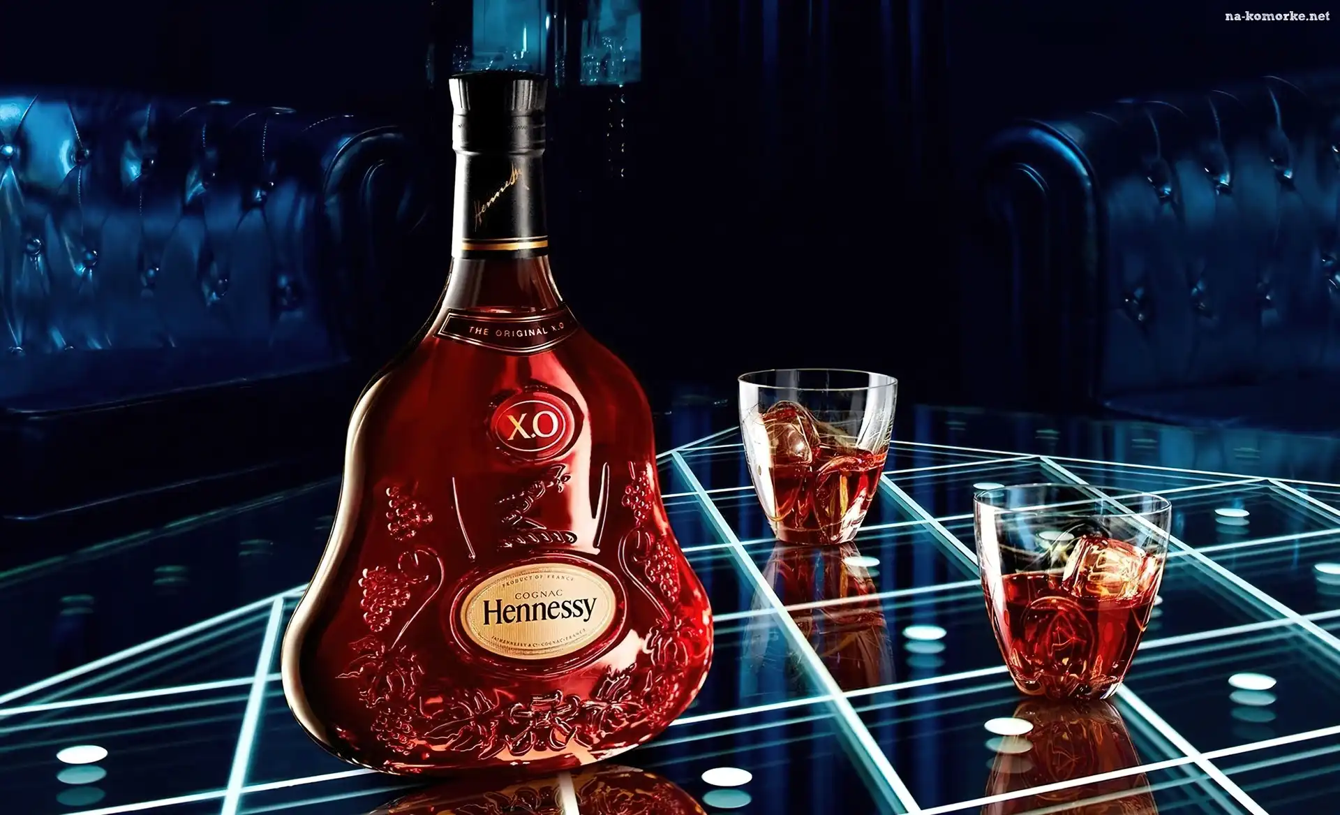 Koniak, Hennessy, Szklanki