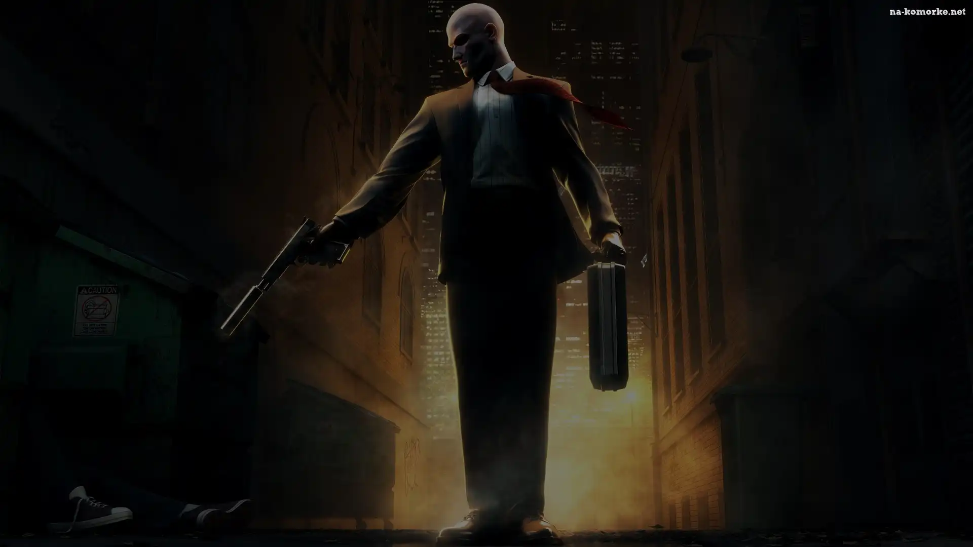 Hitman Contracts, Budynki, Teczka, Broń