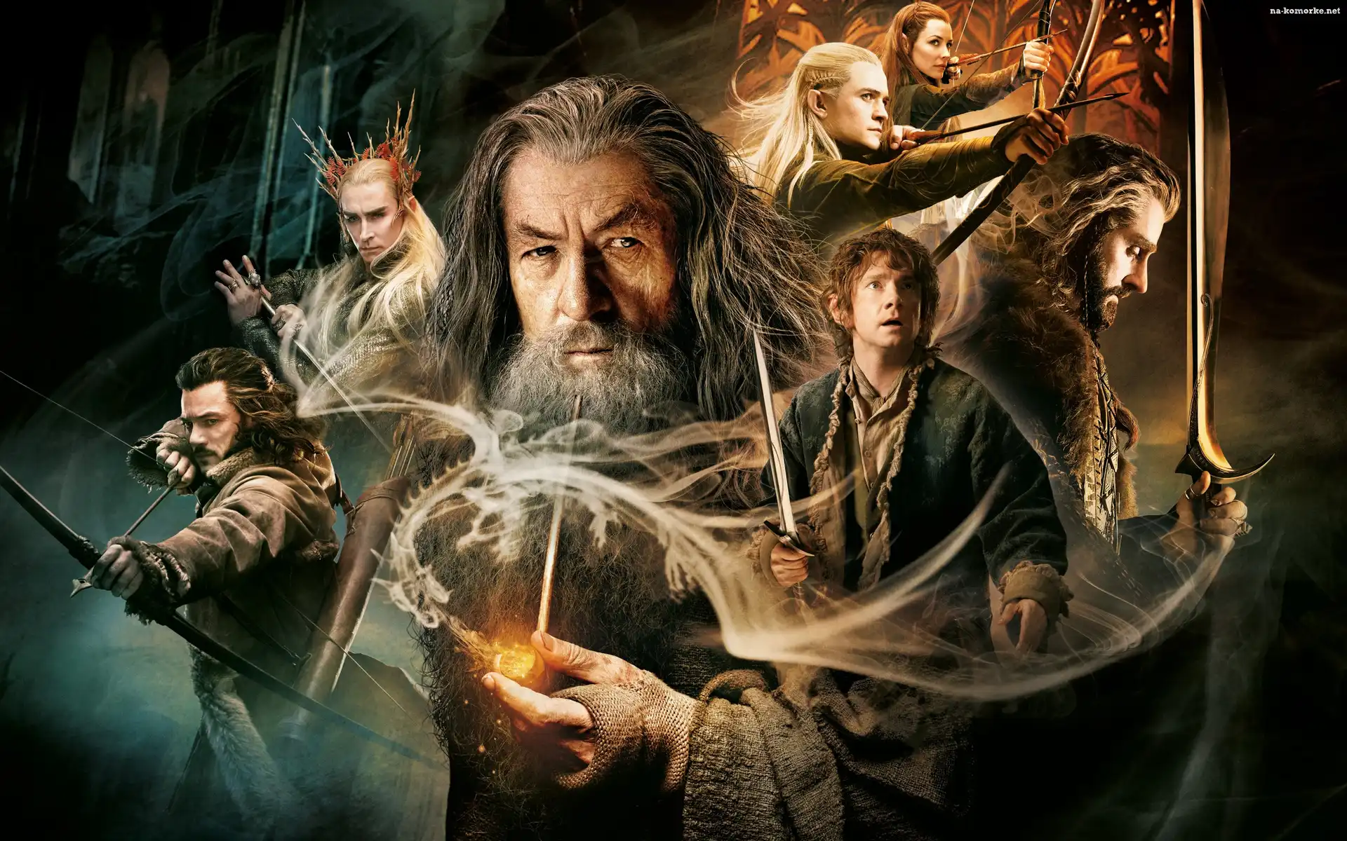 Hobbit 2, Miecze, Postacie, Łuk