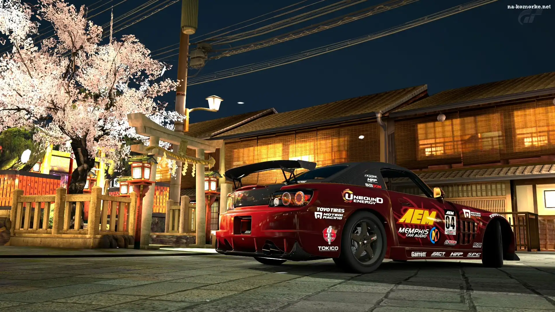 Kioto, Honda S2000, Tuning AEM, Gran Turismo5, Gion