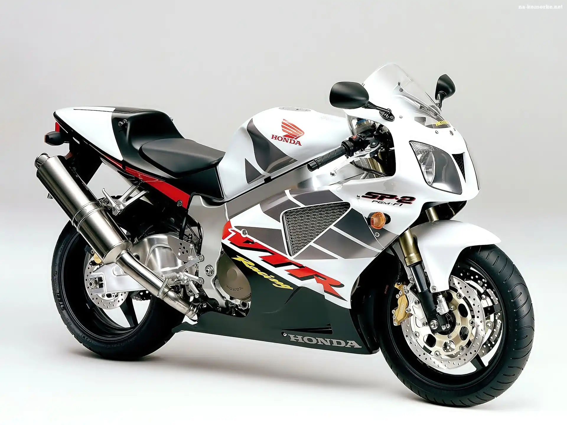 Honda, Lustra, VTR1000SP2, Biała
