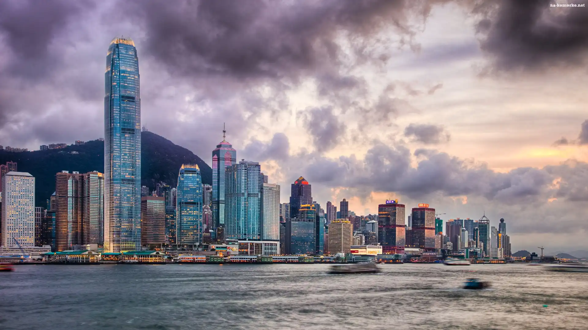 Hong Kong, Miasto, Morze