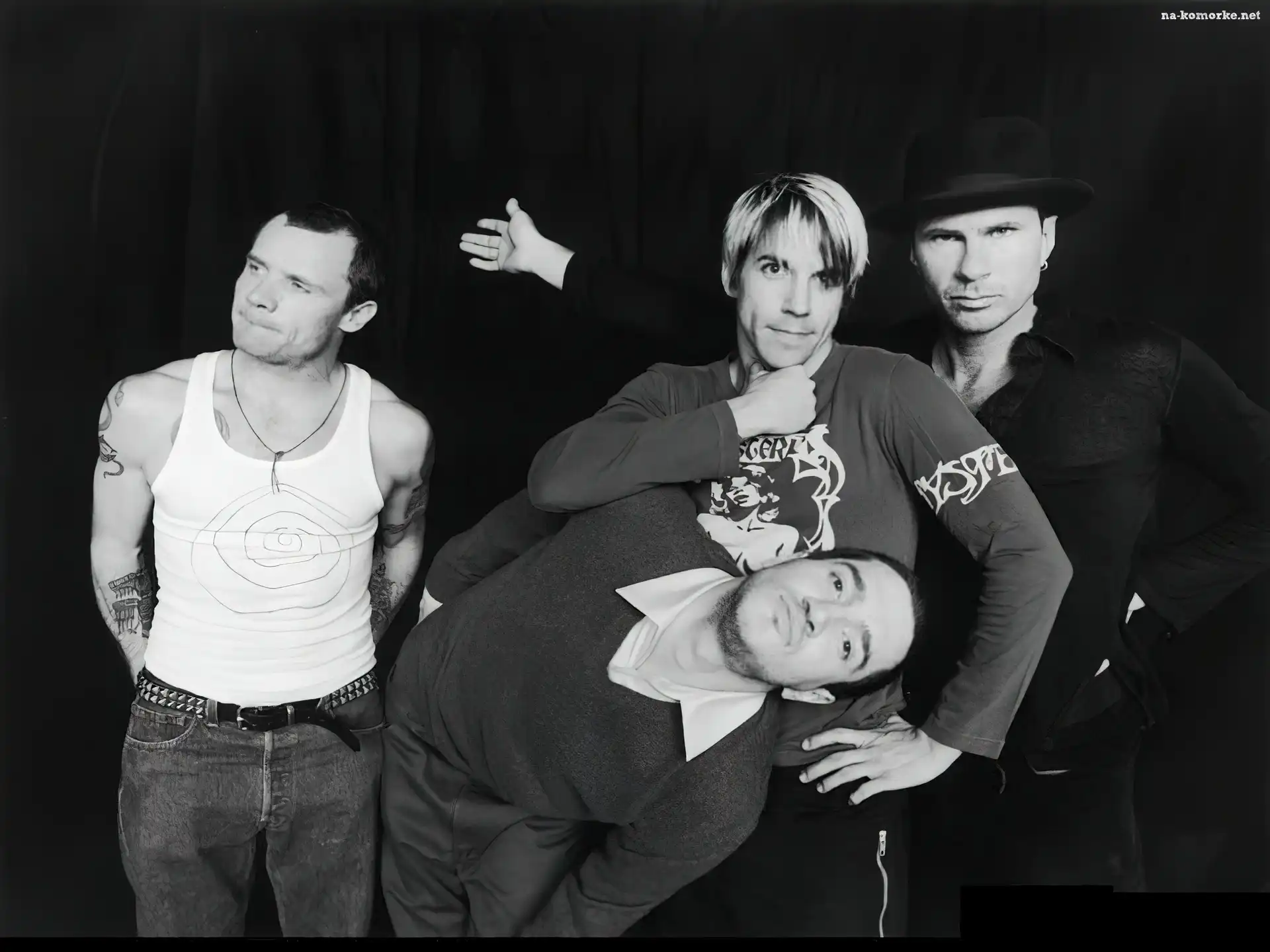 Red Hot Chili Peppers, kapelusz, zespół, tatuarze