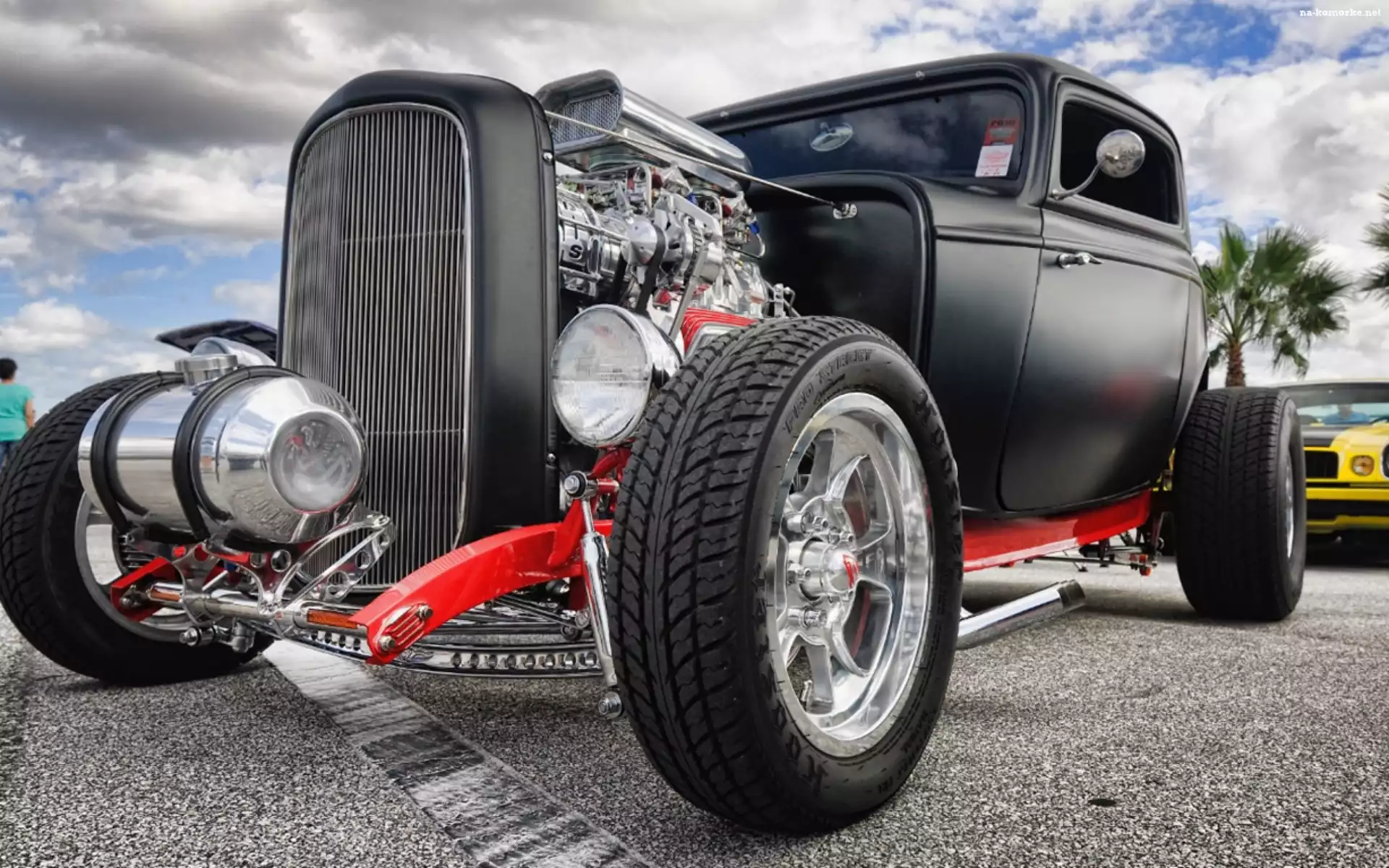 Hot Rod, Samochód, Supercar, Retro