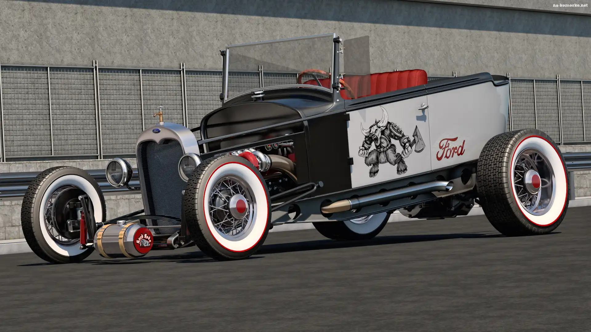 Zabytkowy, Hot Rod, Ford Model A, 1930