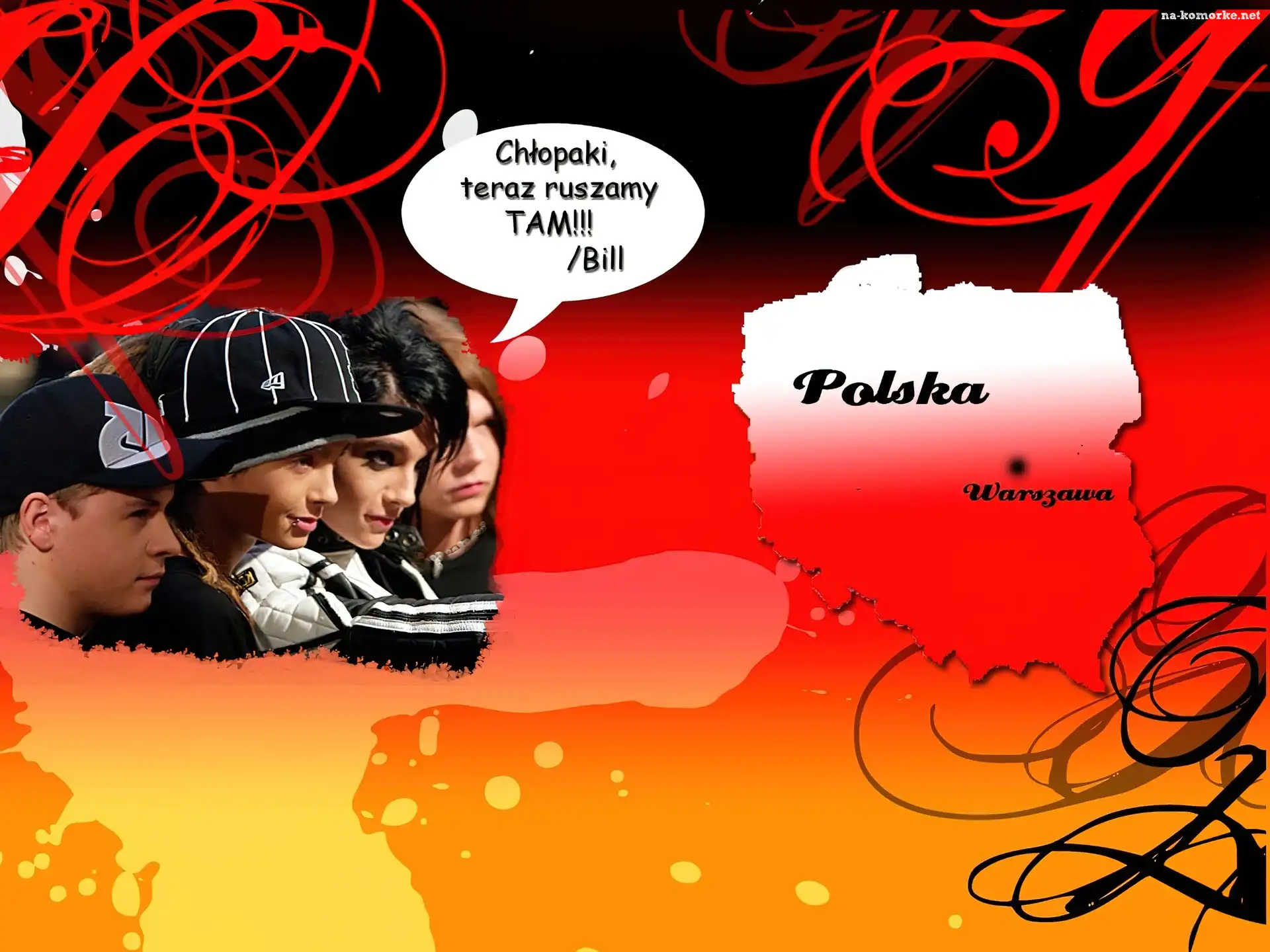 Tokio Hotel, Polska
