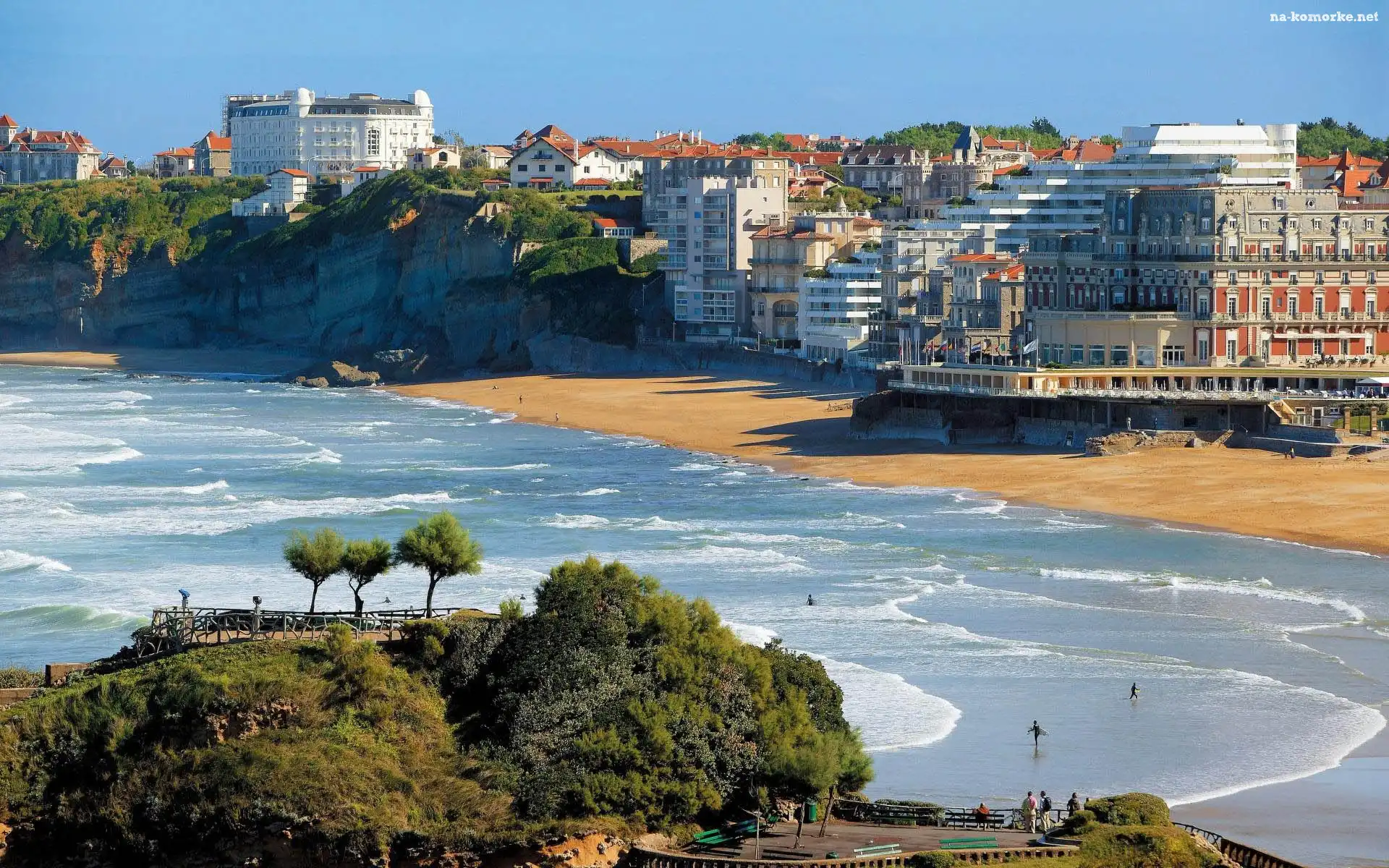 Plaża, Hotele, Wybrzeże