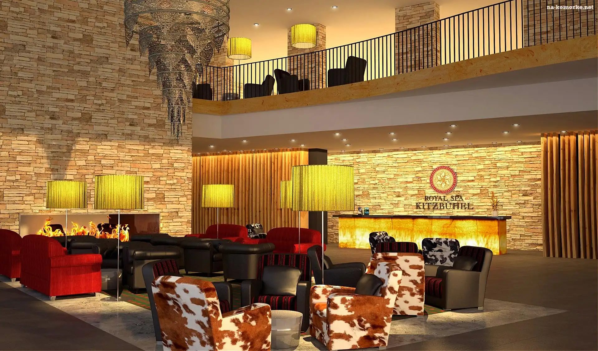 Hotelowy, Galeria, Hall, Oświetlenie