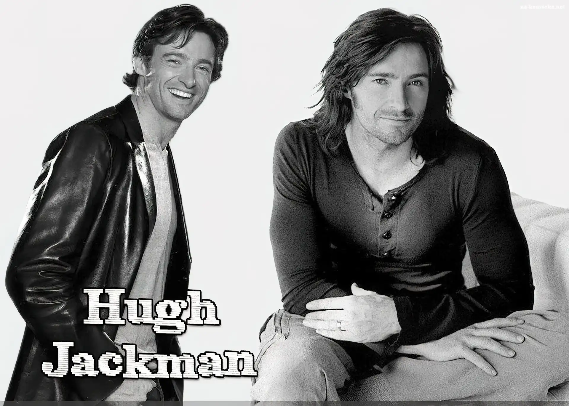 Hugh Jackman, kurtka skórzana