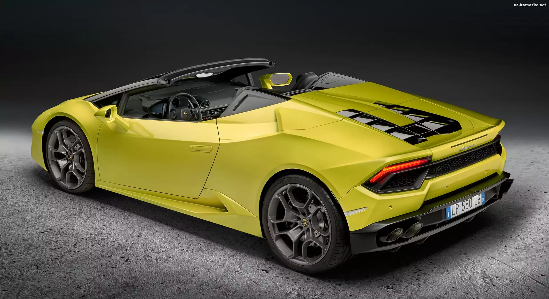 Lamborghini, Huracan, Żółty