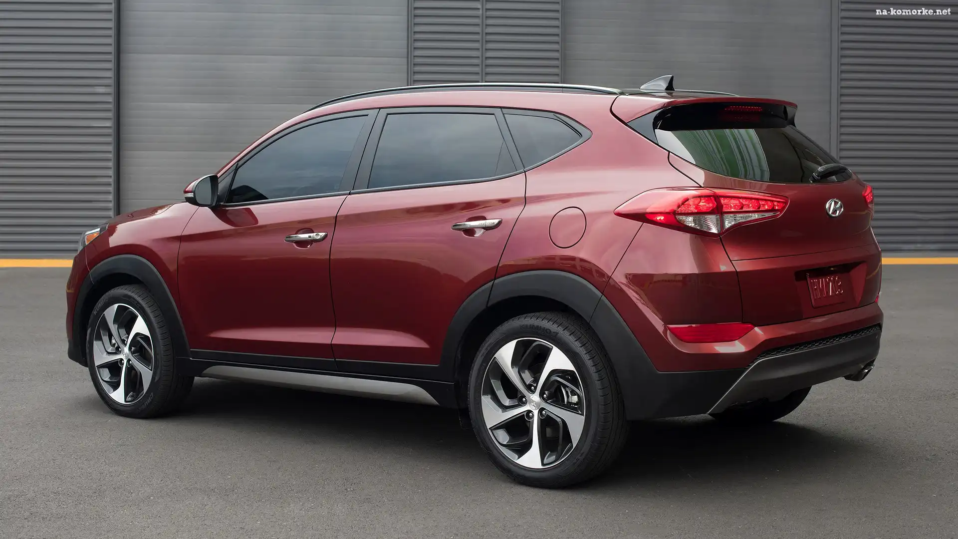 Czerwony, Hyundai Tucson