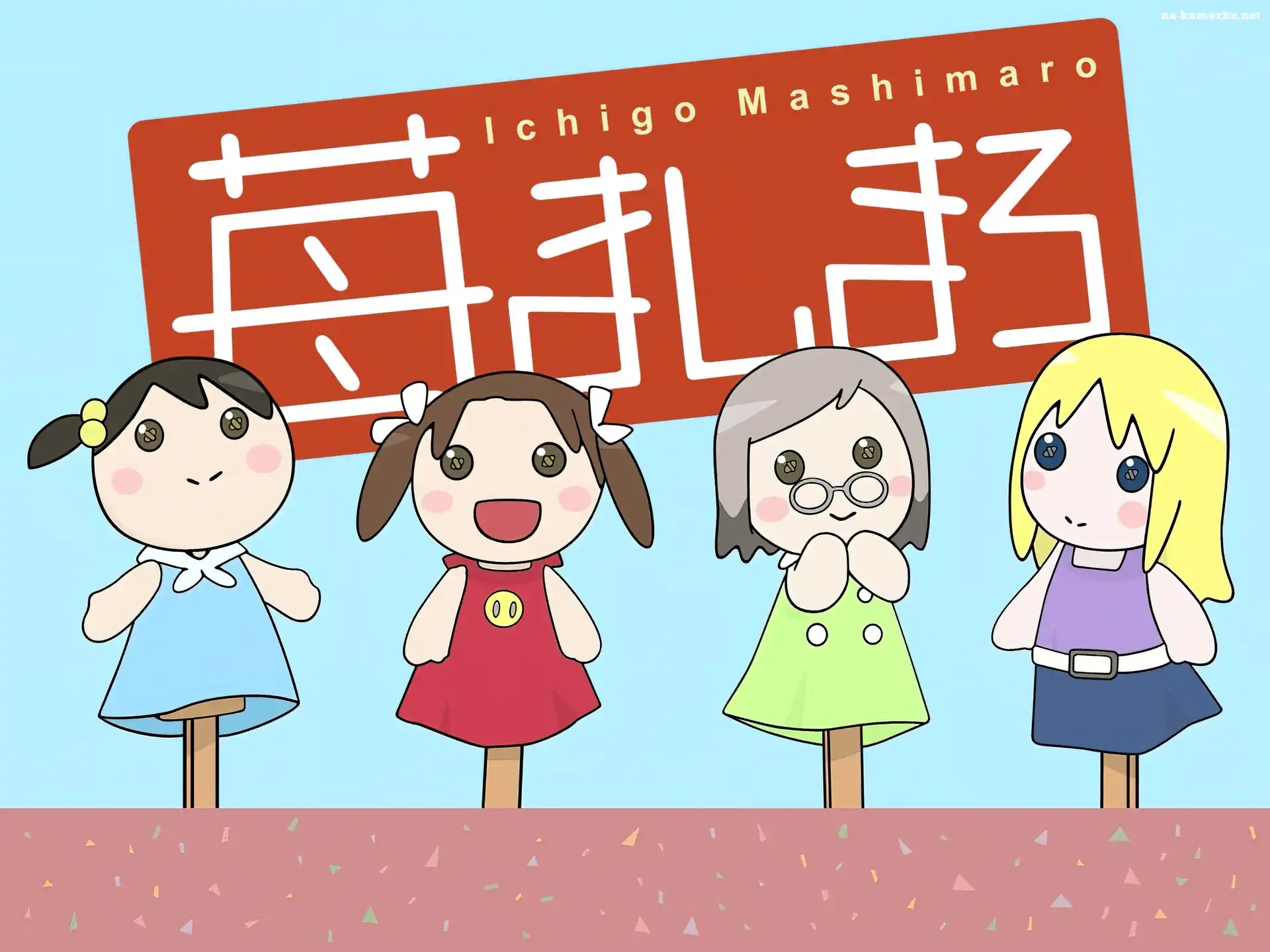 Ichigo Mashimaro, teatrzyk, kukiełki, pacynki