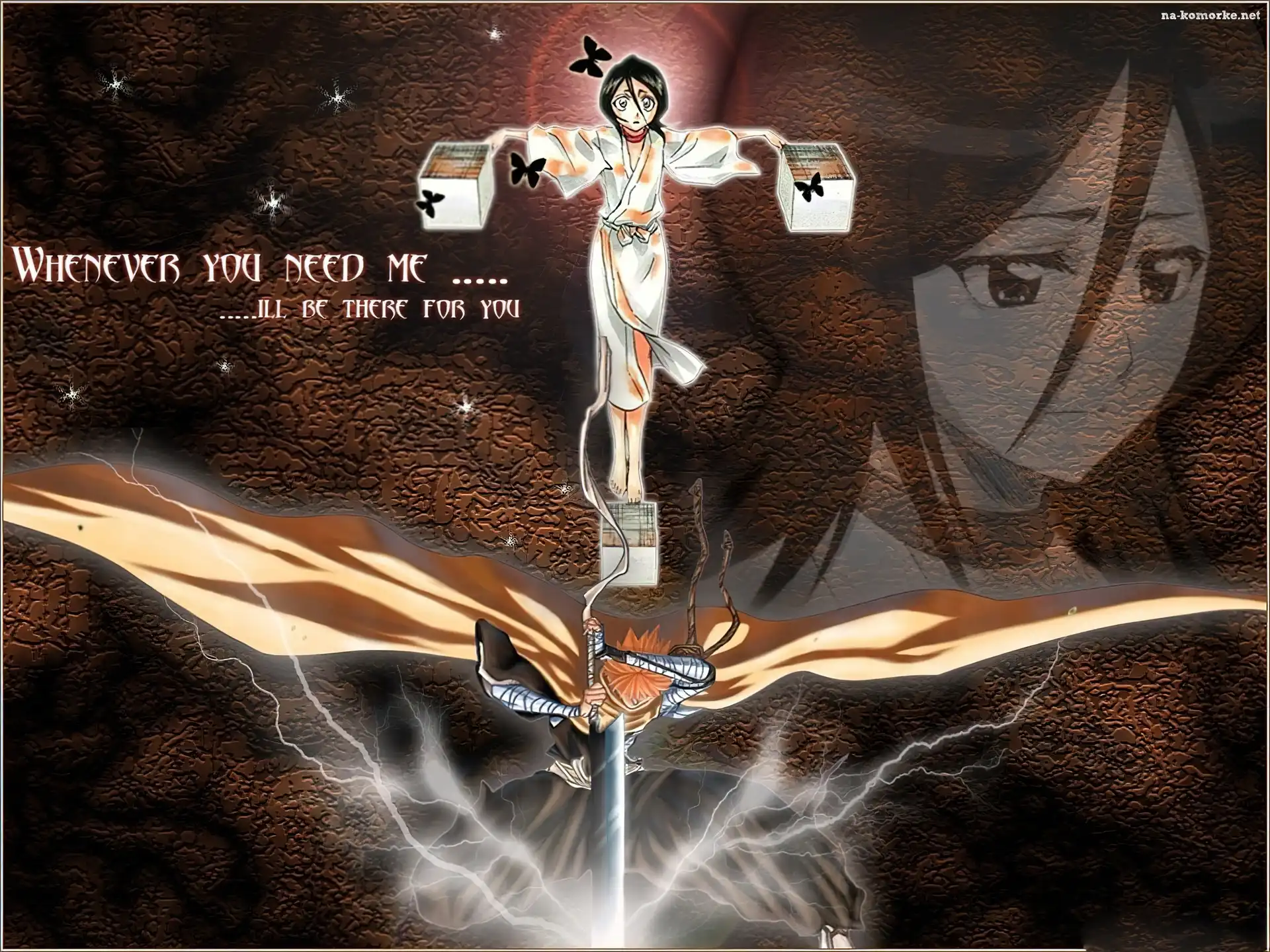 Rukia, Ratunek, Ichigo