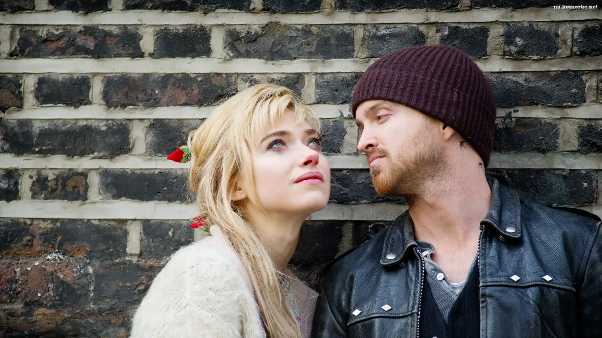 Cegły, Imogen Poots, Aaron Paul, Aktorzy, Ściana