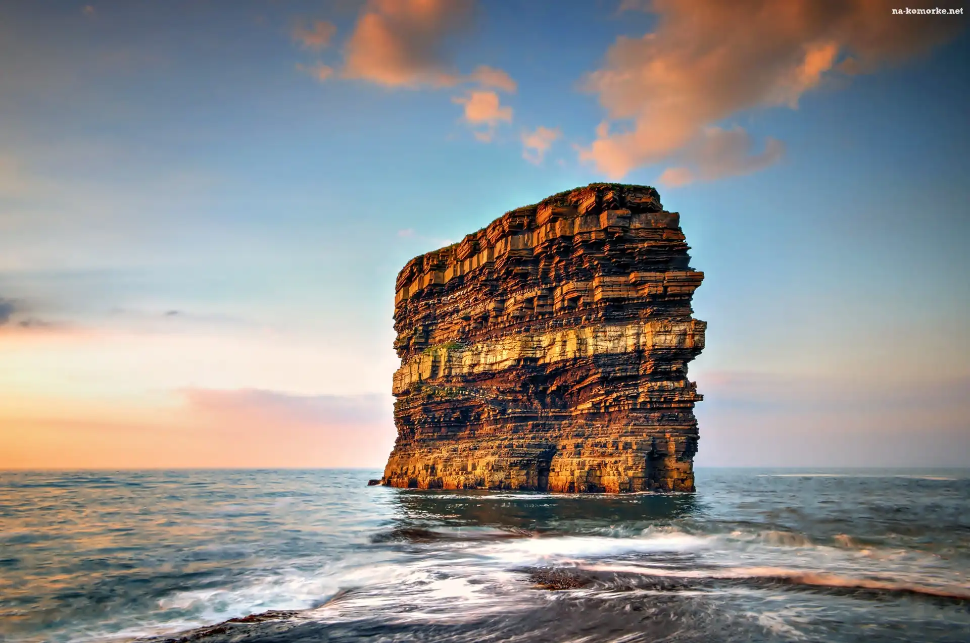Irlandia, Skały, County Mayo, Morze