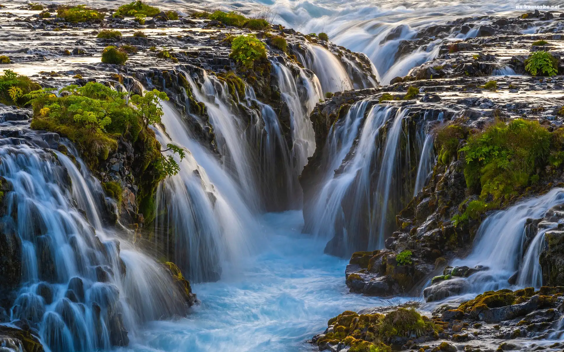Islandia, Bruarfoss, Wodospad