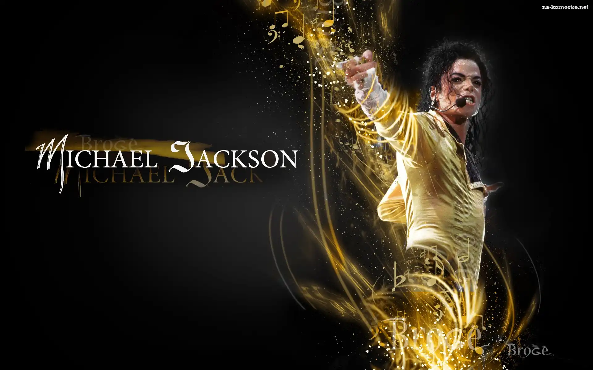 Michael Jackson, Grafika