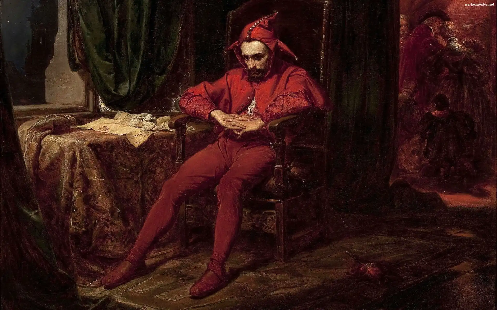 Jan Matejko, Stańczyk, Malarstwo, Błazen