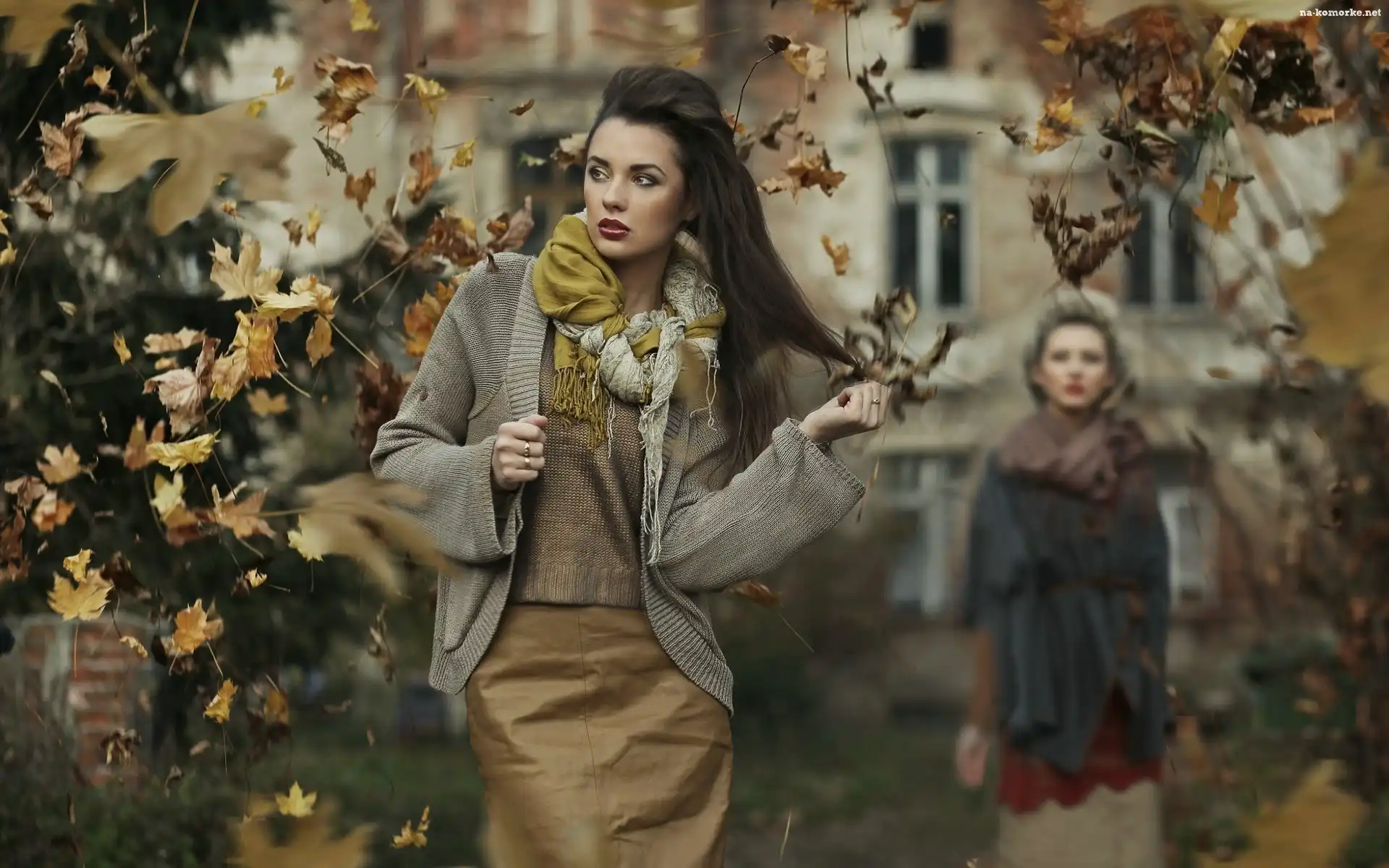Jesień, Styl, Modelki, Moda