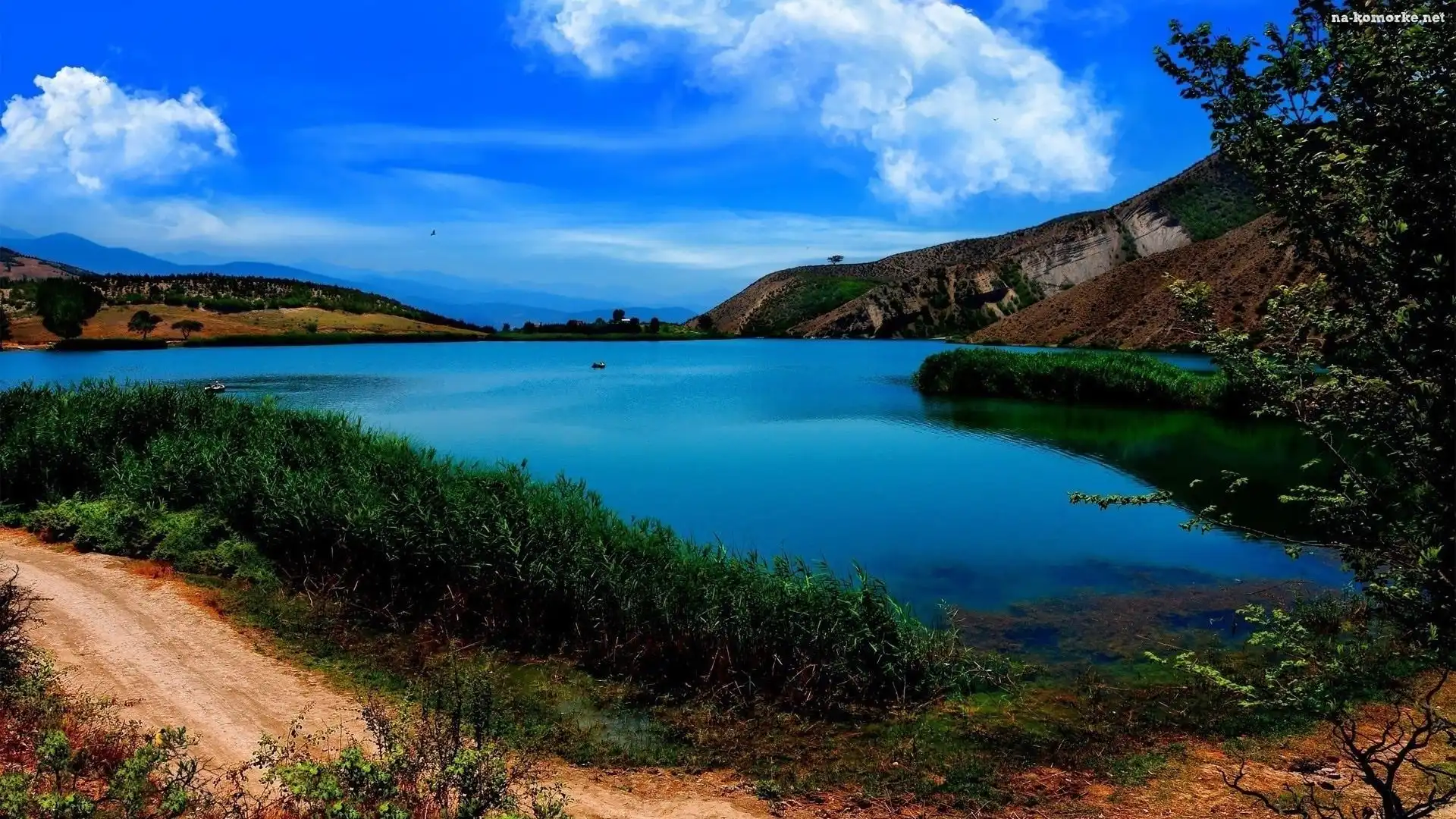 Jezioro, Iran, Góry, Valasht