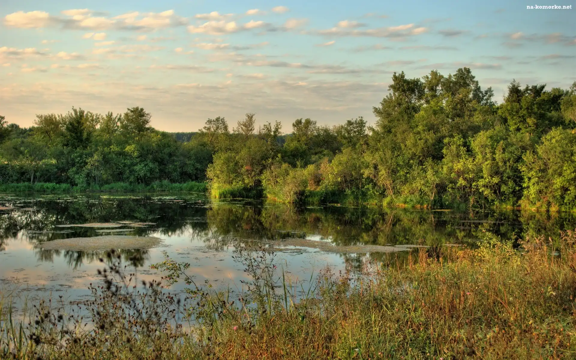 Jezioro, Odbicie