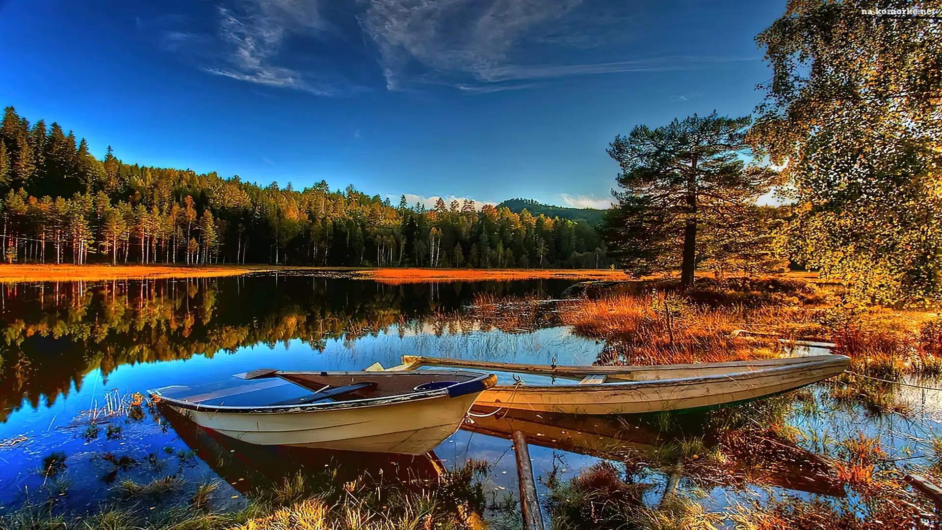 Jezioro, Łódki