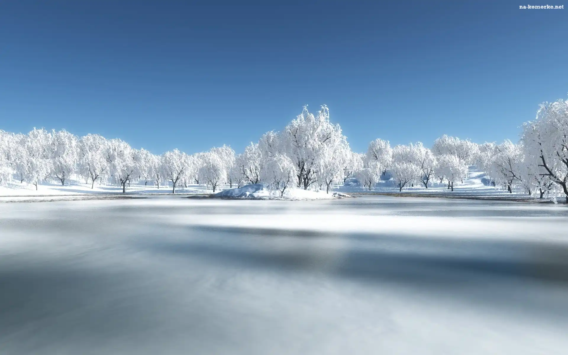 Jezioro, Zima