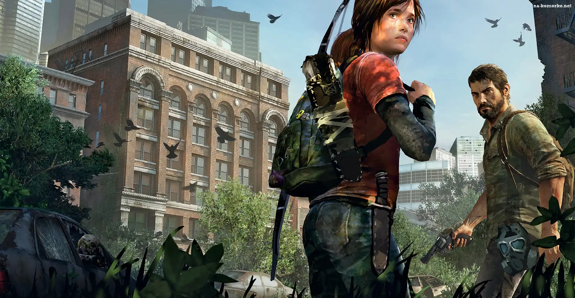 Gra, Josh, The Last of Us, Ellie