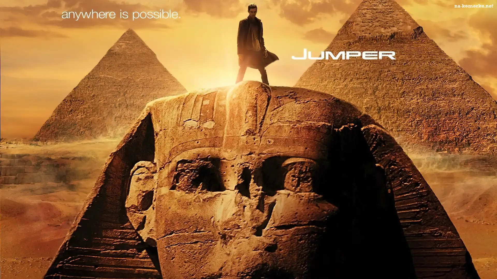 Piramidy, Egipt, Jumper, Sphinx