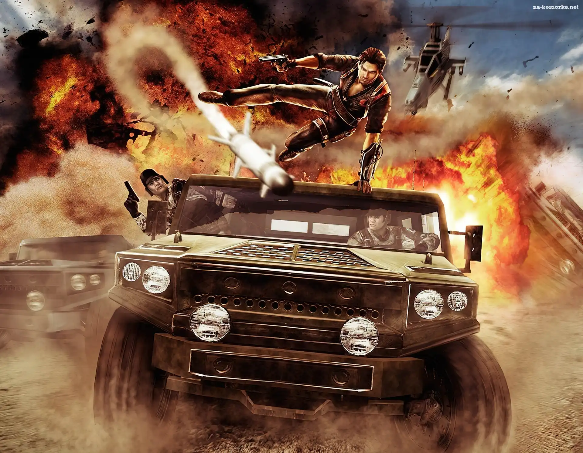 Just Cause 2, Gra, Akcji