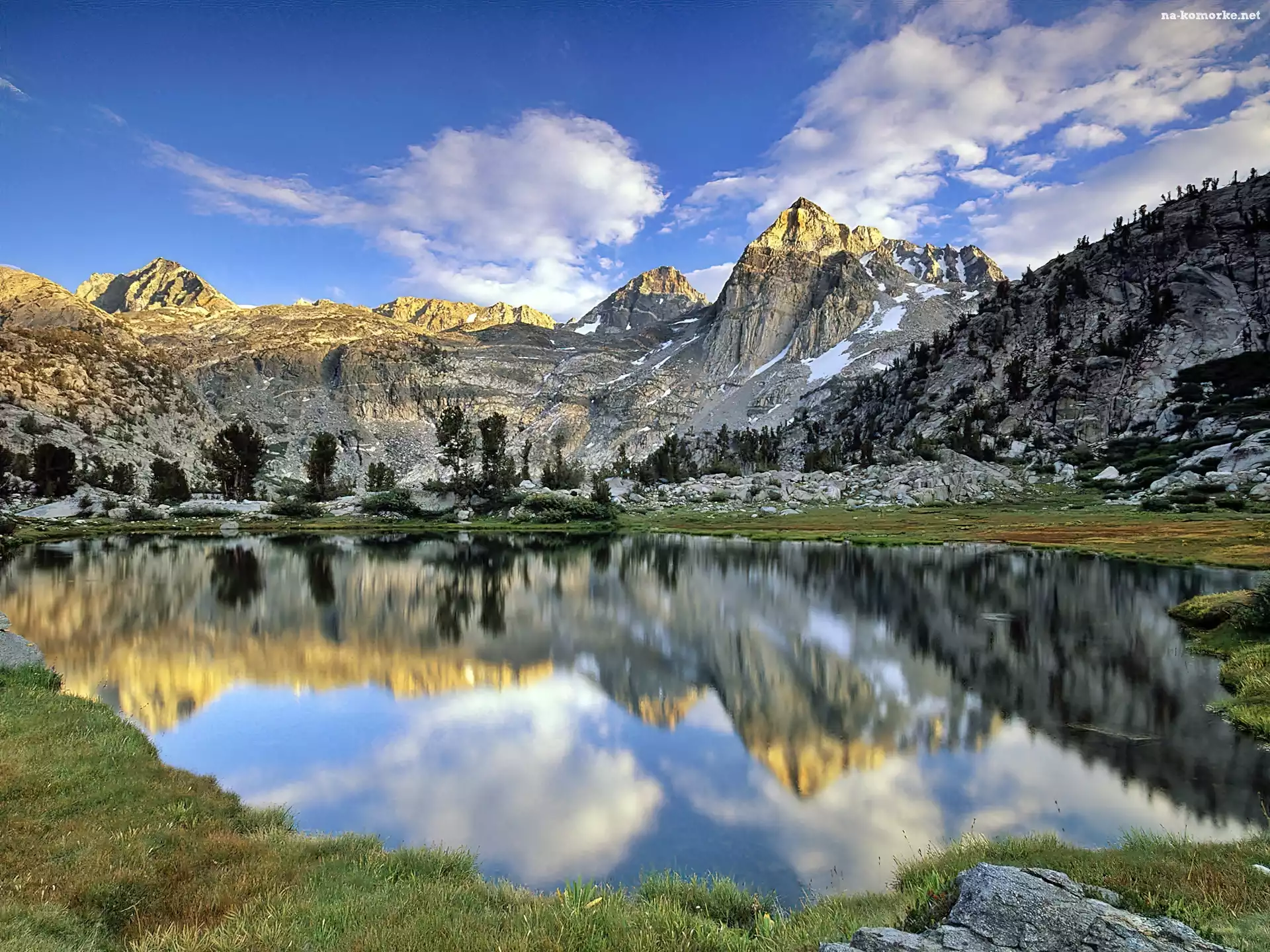 Kalifornia, Narodowy, Park, Kings, Canyon
