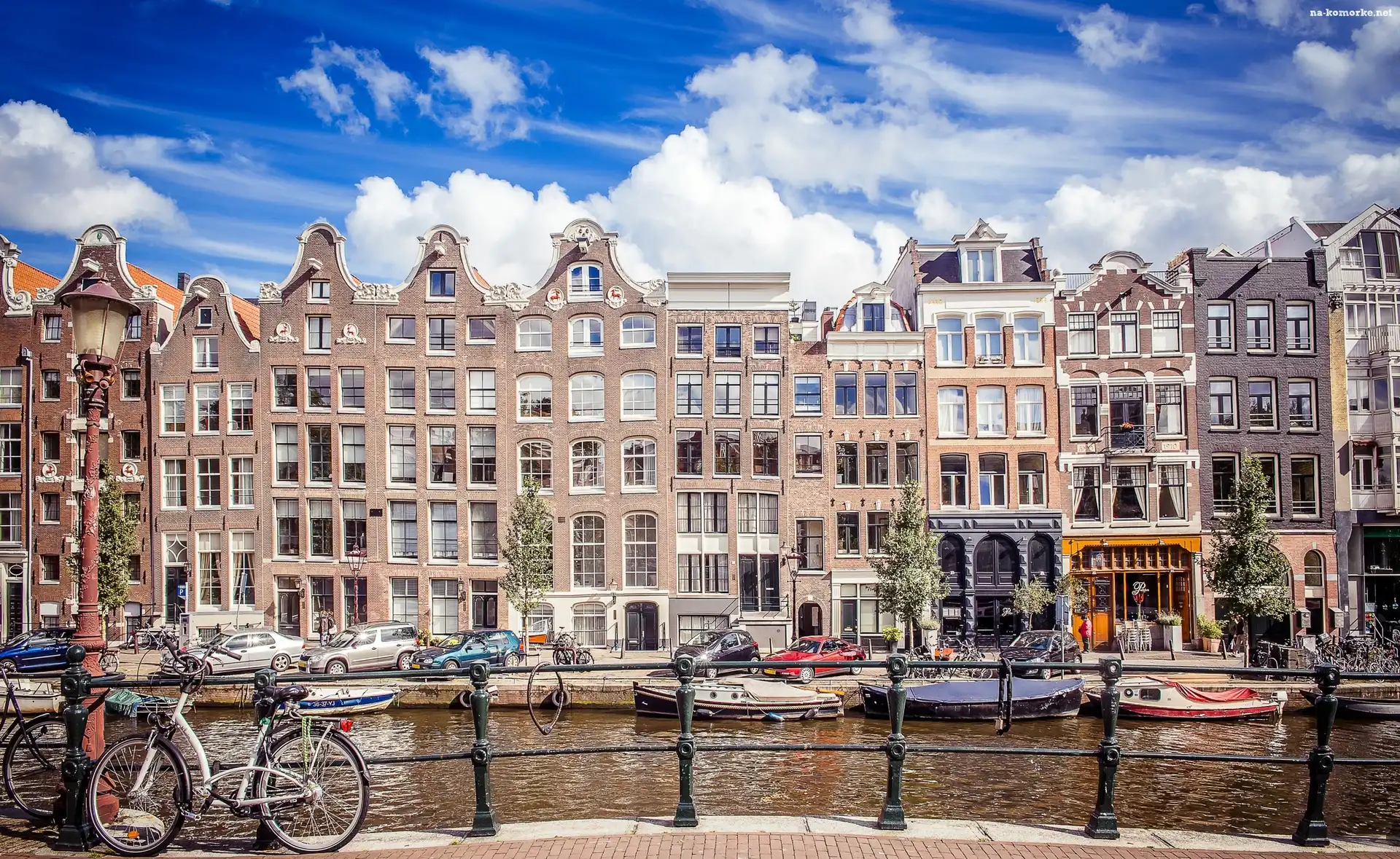 Kamienice, Holandia, Domy, Amsterdam, Zabytkowe