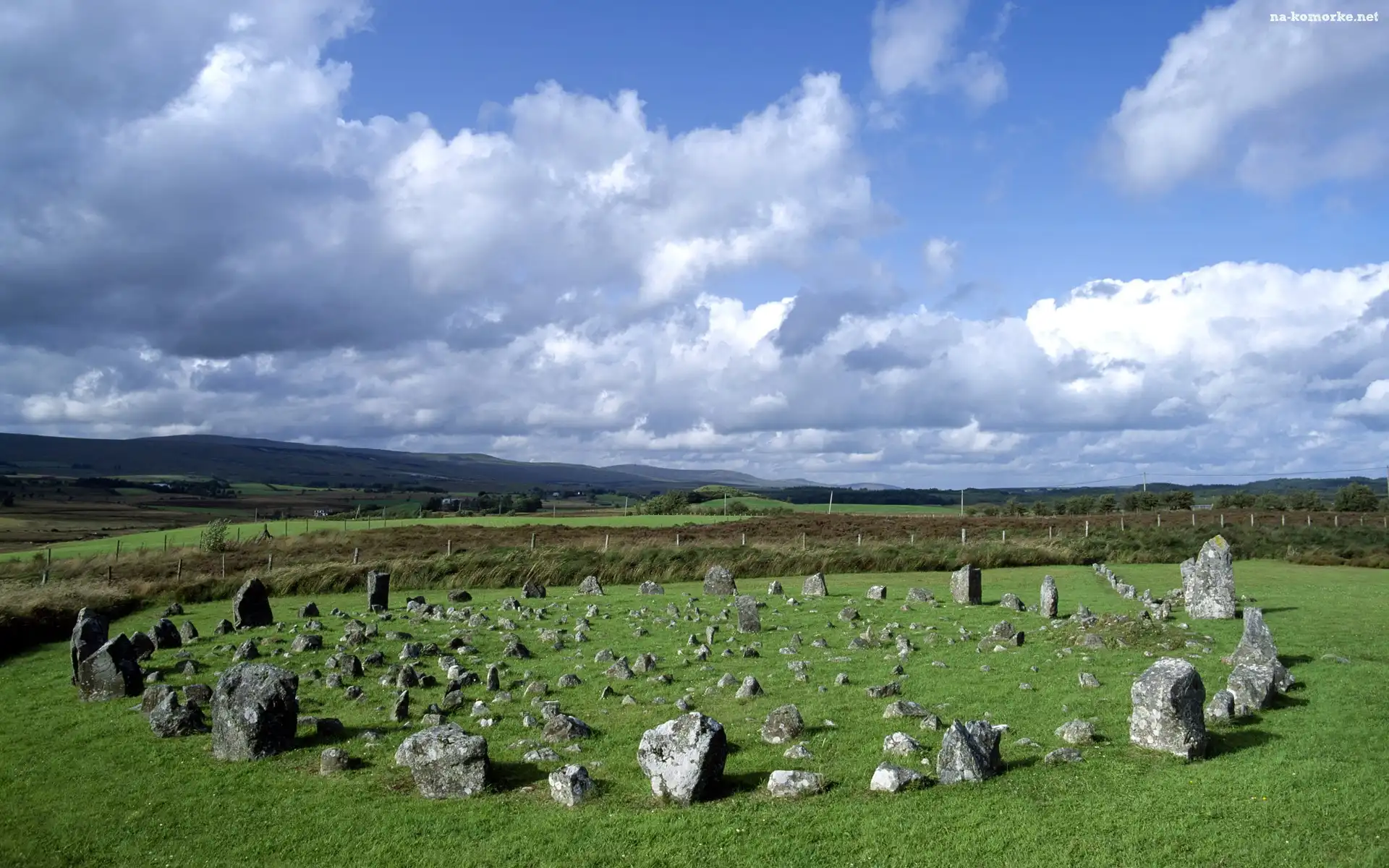 Kamienne, Północna, Kręgi, Irlandia