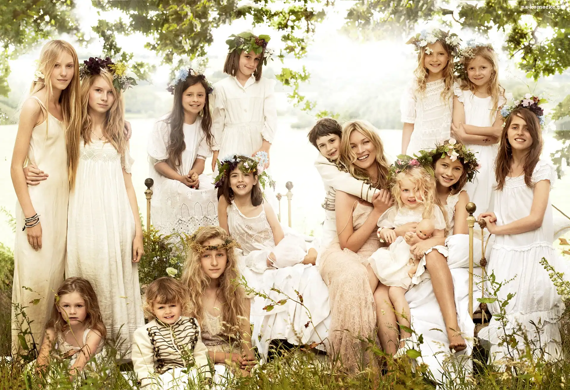 Kate Moss, Chłopiec, Dziewczynki, Wianuszki