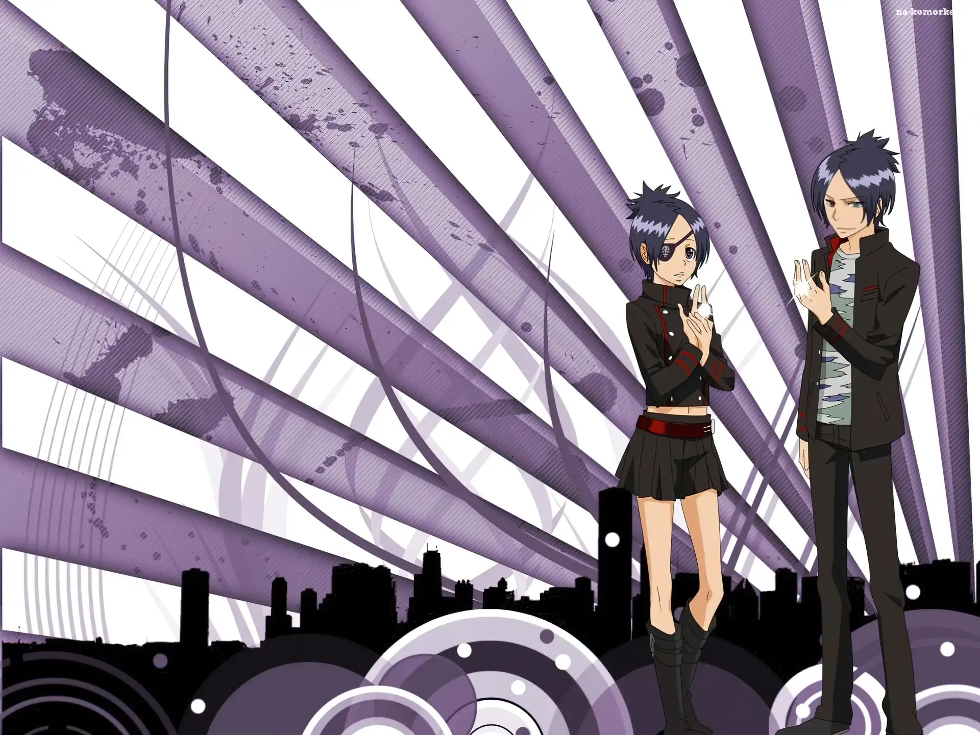 Kateikyoushi Hitman Reborn, ona i on