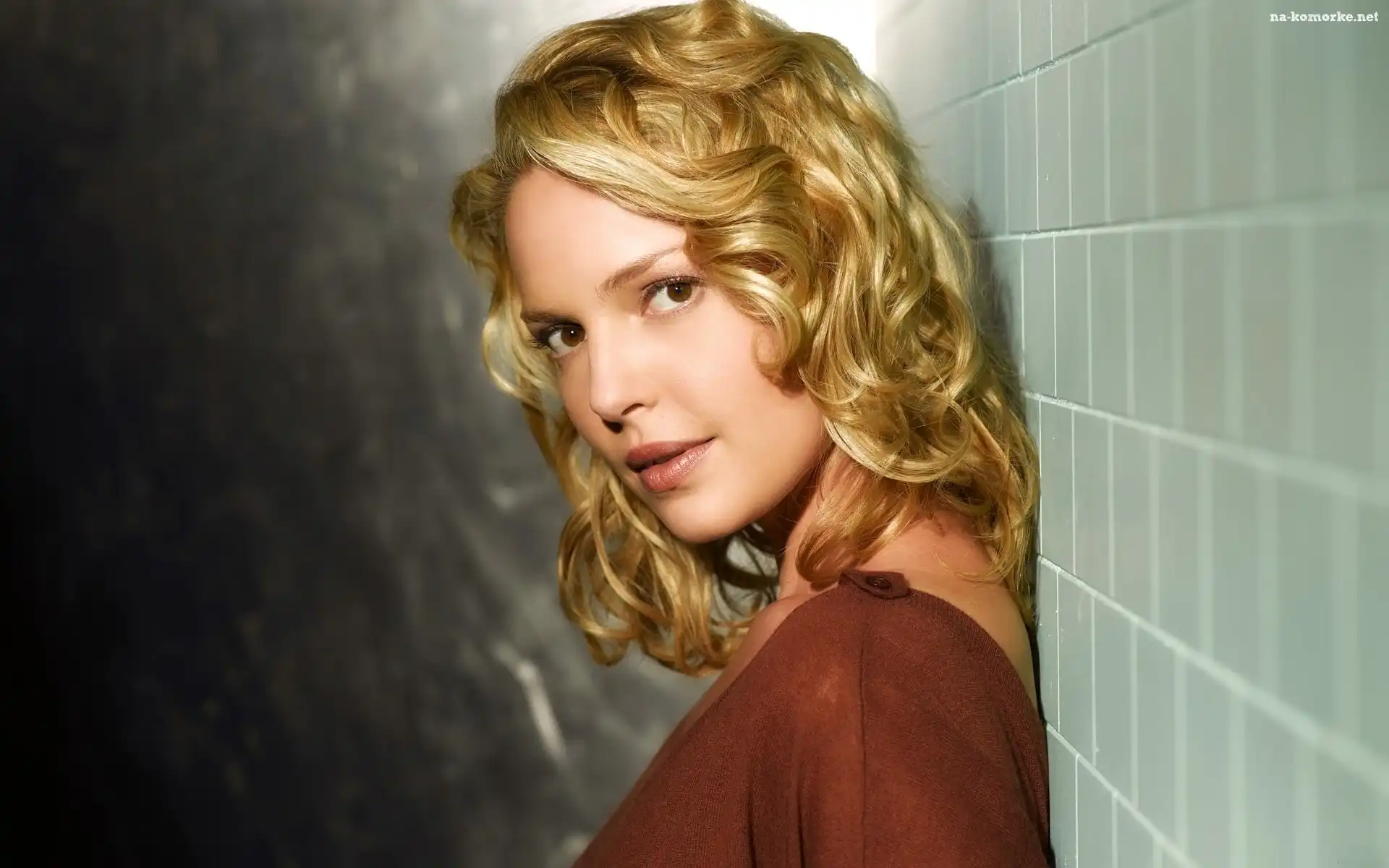 Katherine, Åšciana, Heigl, Blondynka