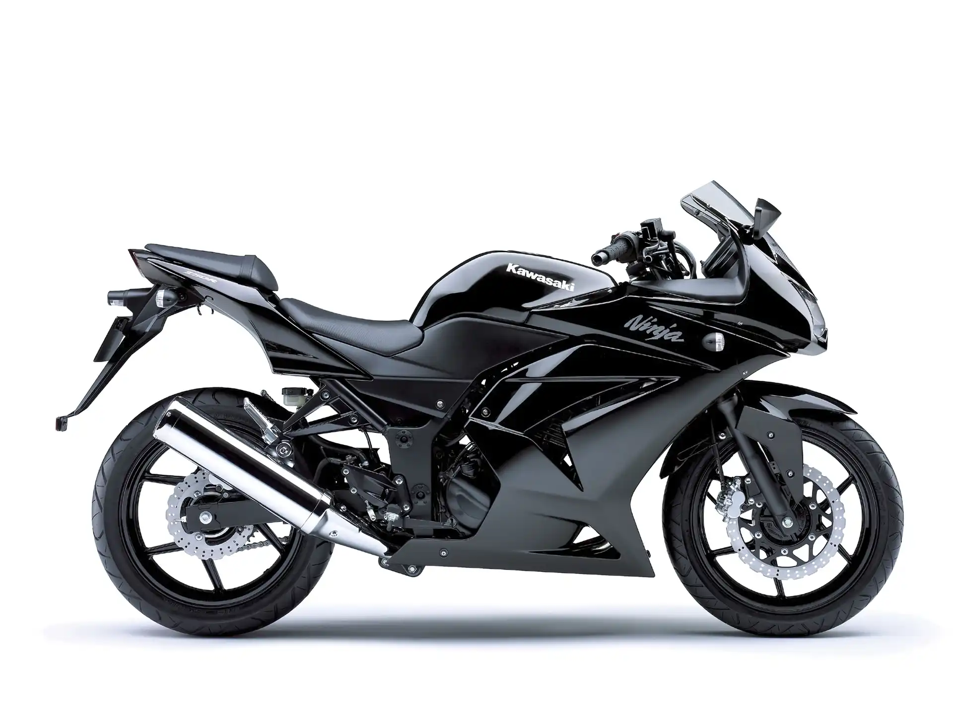 Kawasaki Ninja 250R, Mocowanie, Tablicy