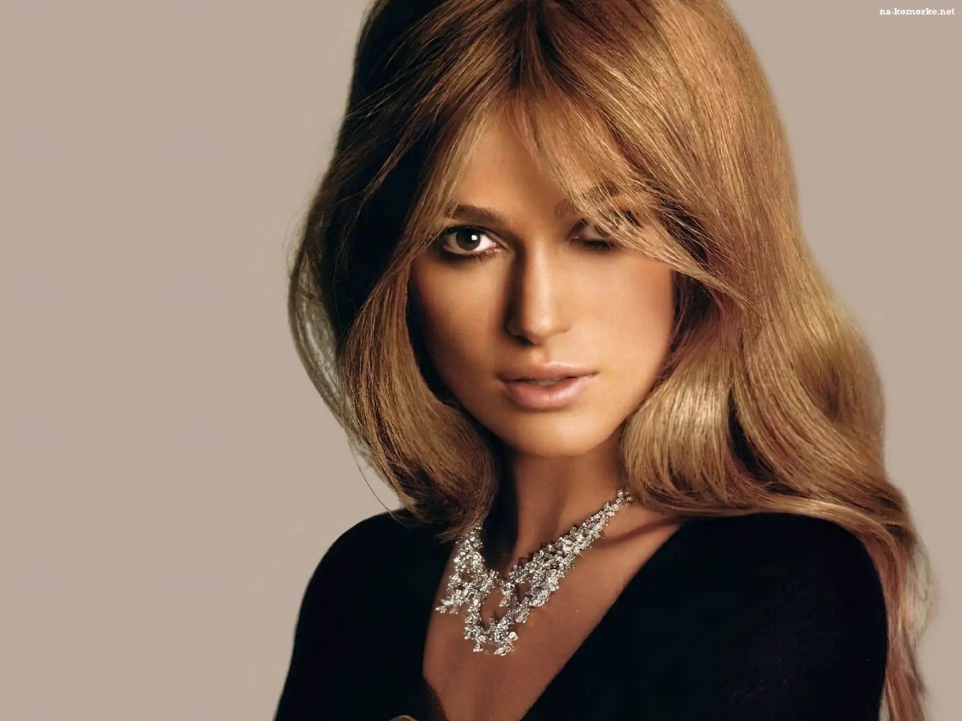 Keira Knightley, Blond Włosy, Naszyjnik