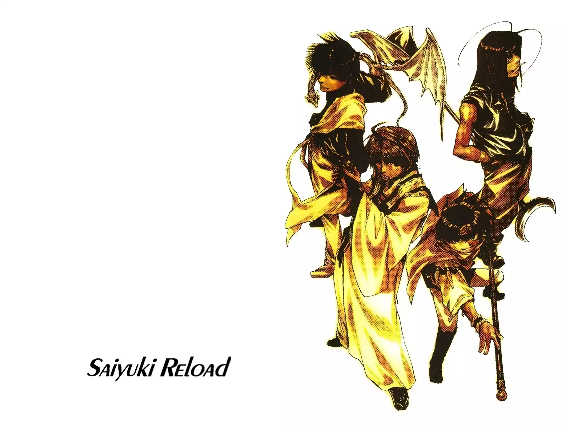 kij, Saiyuki, reload, diabeł, ludzie