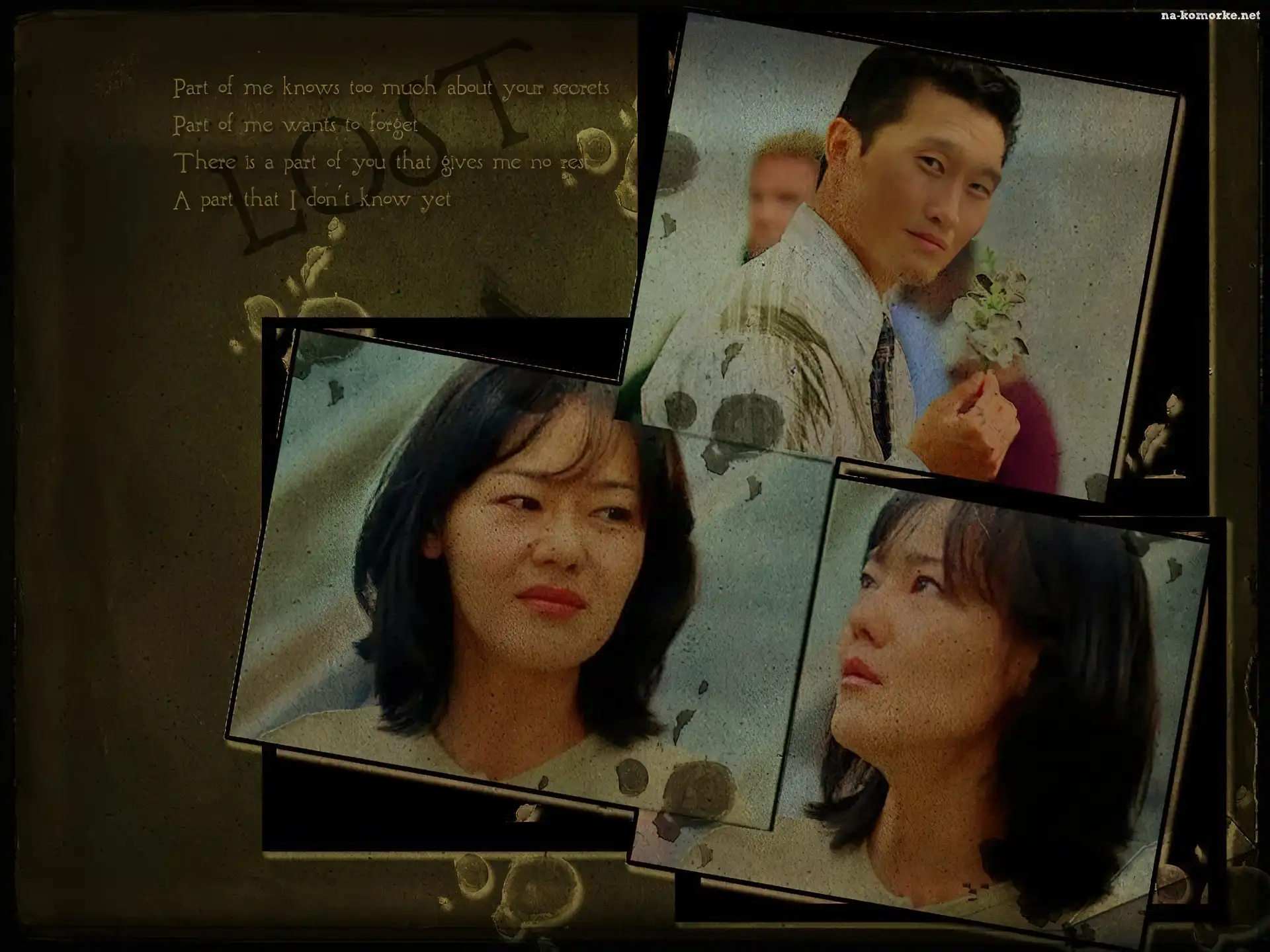 Filmy Lost, zdjęcia, Yoon-jin Kim, Daniel Dae Kim