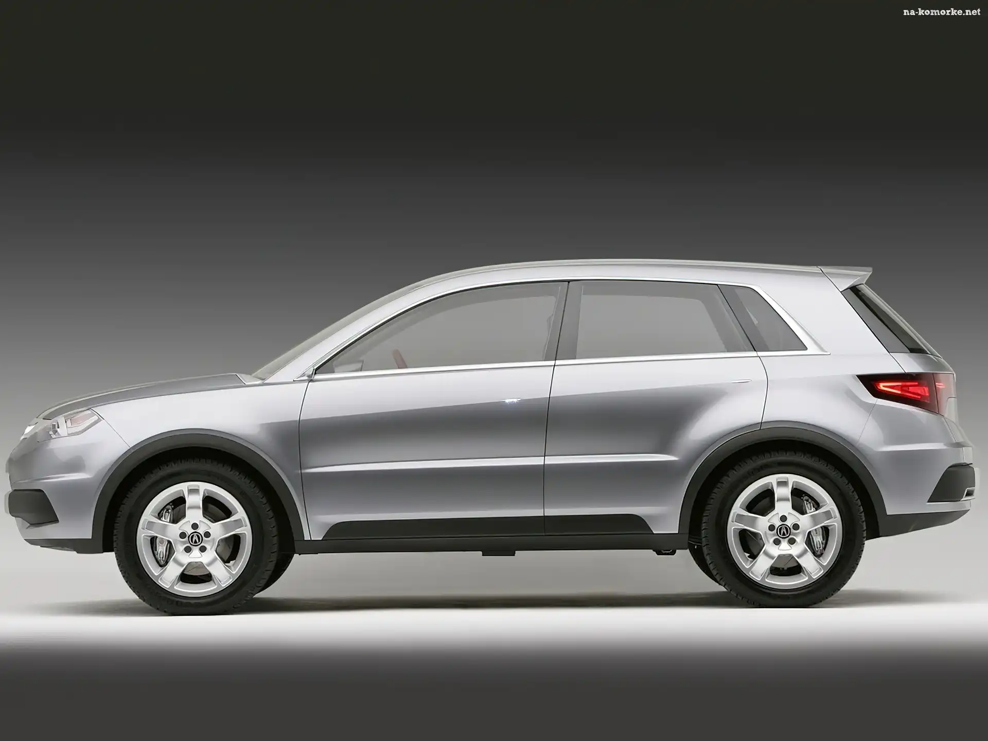 Klamek, Lewy, Bok, Acura RDX, Bez