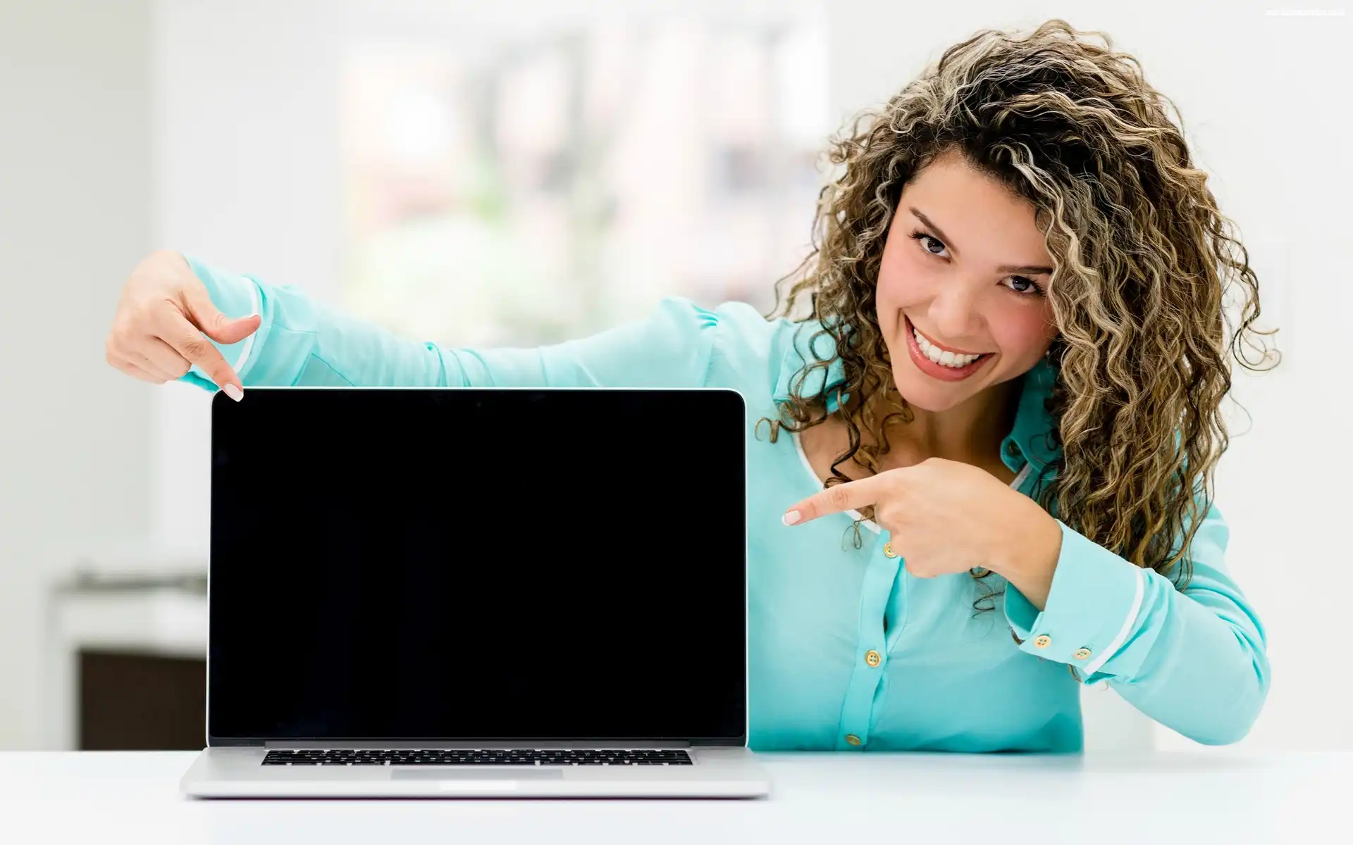 Kobieta, Firma, Biznesu, Laptop
