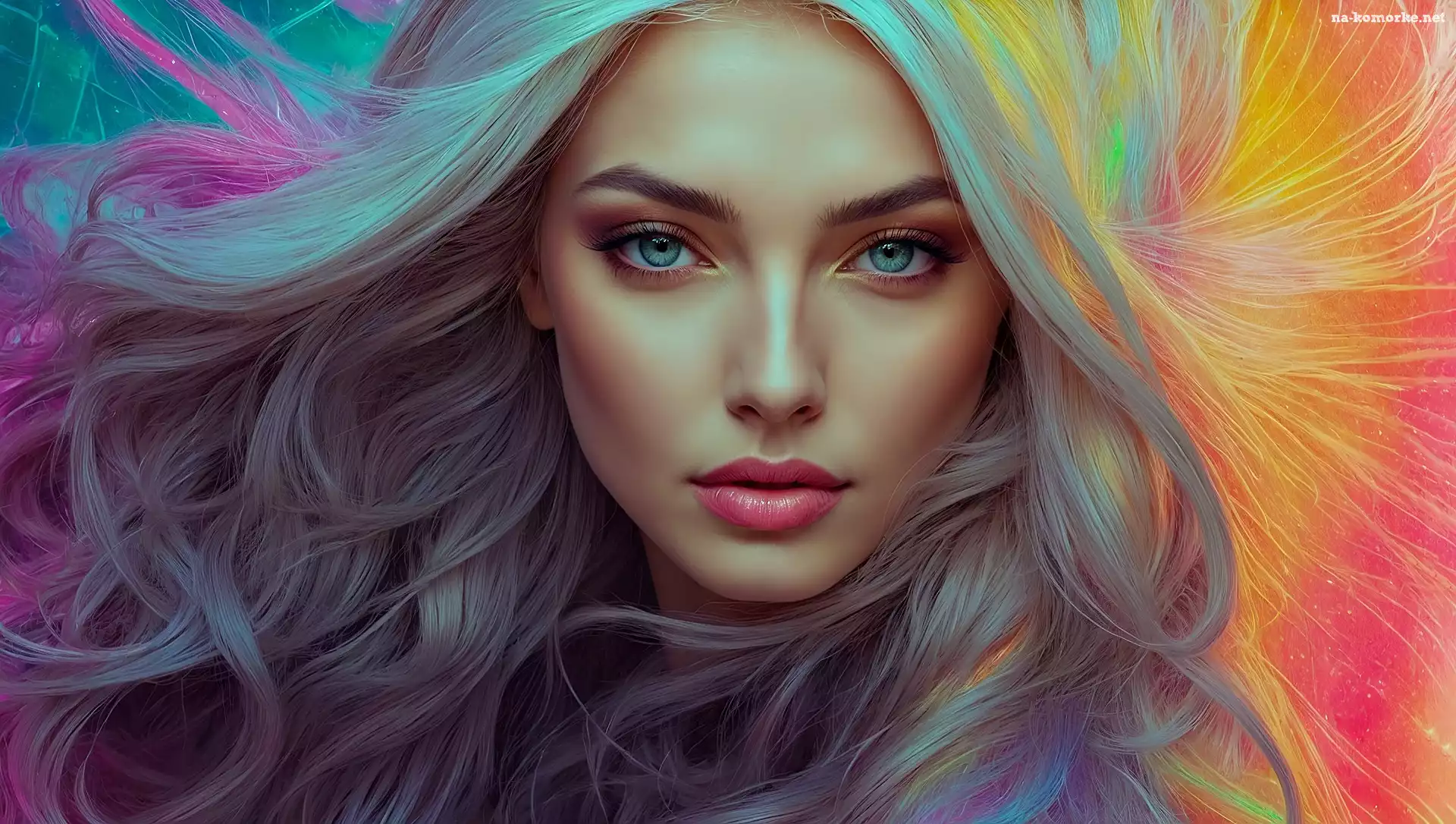 Kobieta, Grafika, Portret