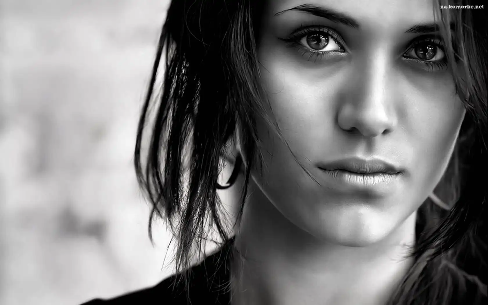 Kobieta, Portret, Czarno-Białe