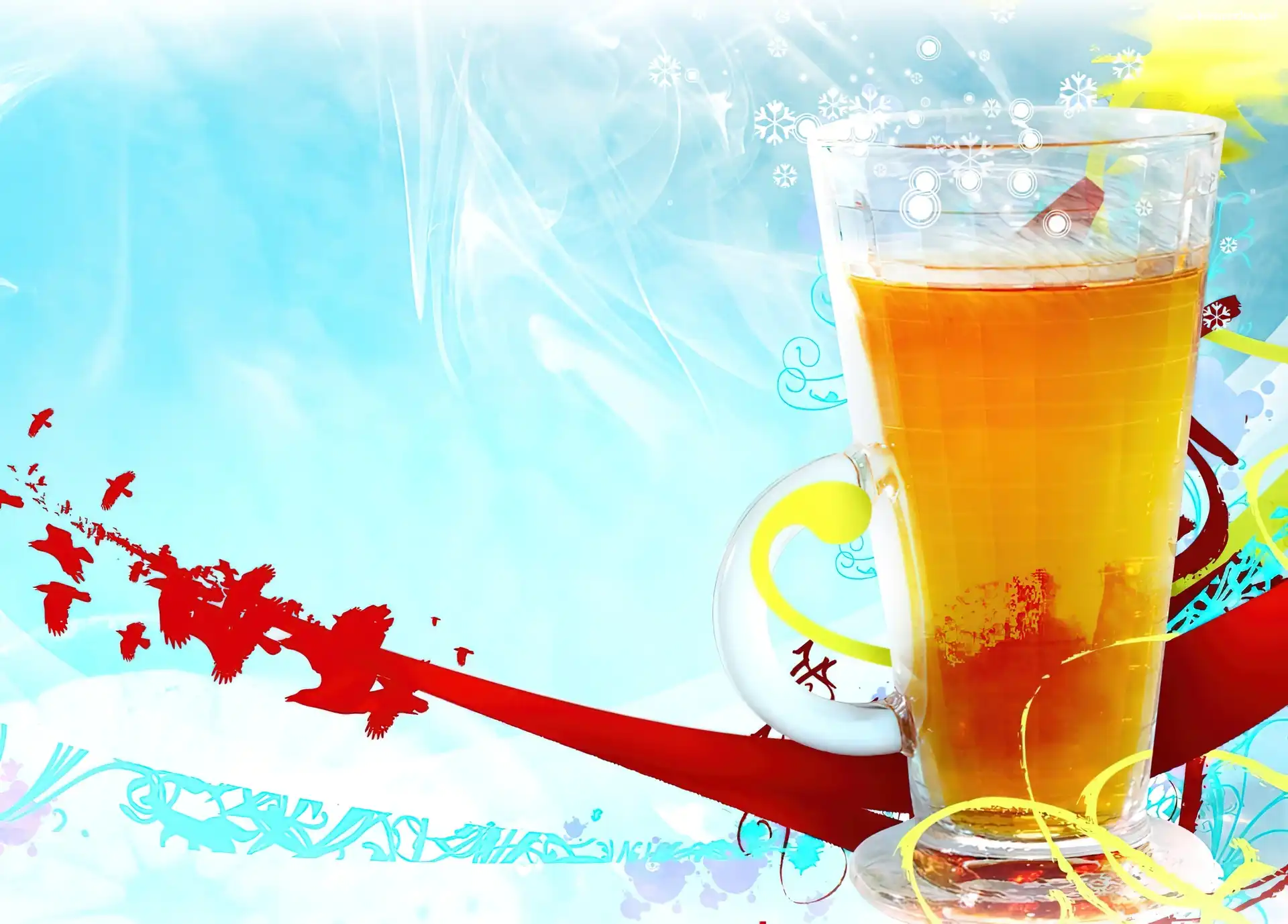 Drink, Kolorowe, Kleksy