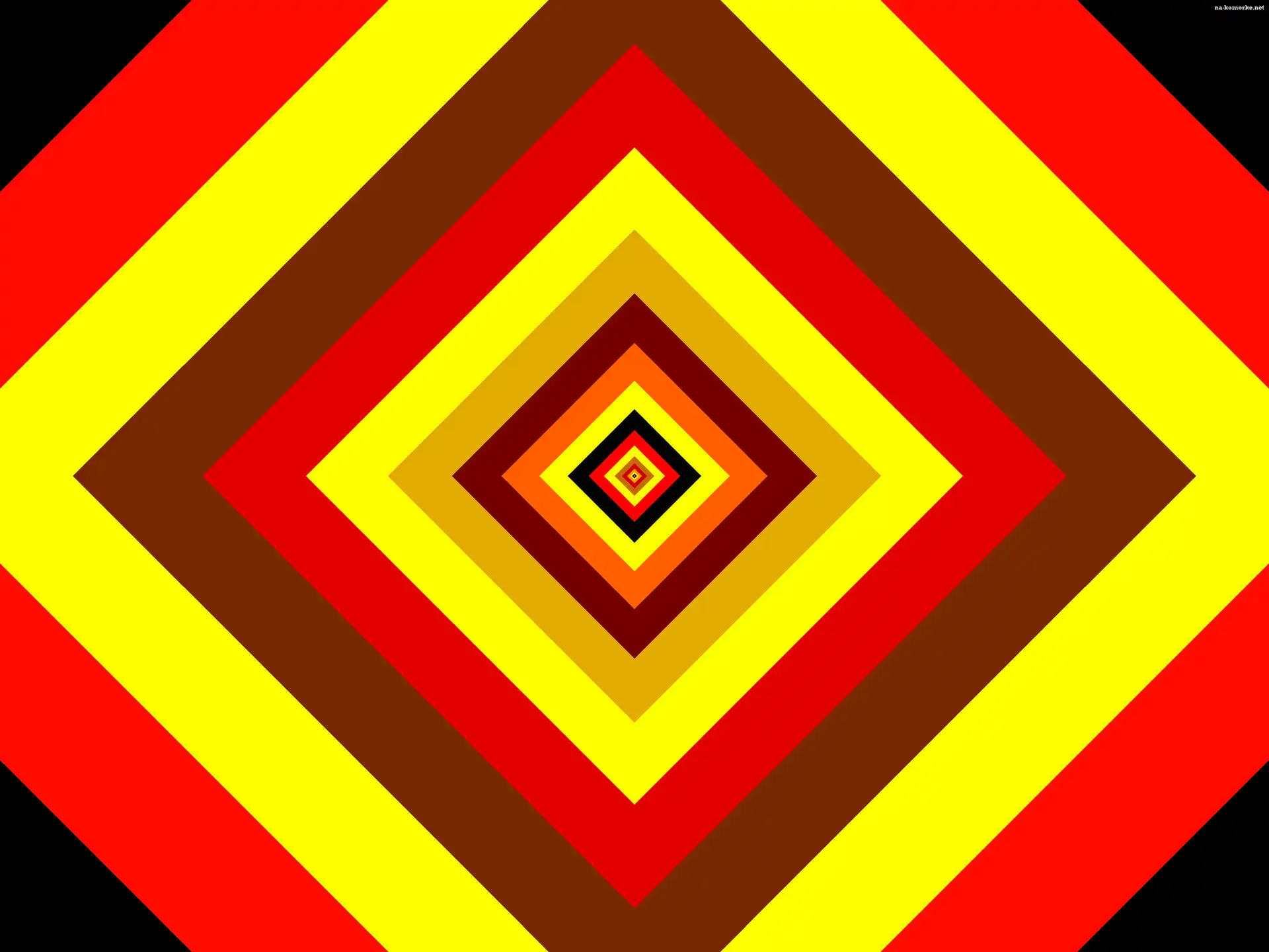 Kolorowe, Abstrakcja, Kwadraty, Paski