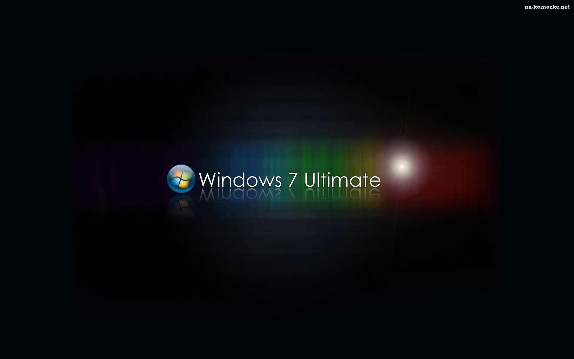 Kolorowe, Ultimate, Logo, Windows 7